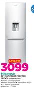 Hisense 299Ltr Bottom Freezer Fridge H299BME-WD