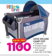 Little One Lexis Deluxe Camp Cot