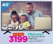 Hisense 40" Full HD LED TV HX40N2176F