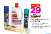 Shield Assorted Car Care Products