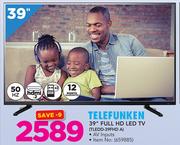 Telefunken 39" Full HD LED TV TLEDD-39FHD A