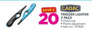 Cadac Trigger Lighter 2 Pack