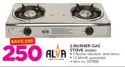 Alva 2 Burner Gas Stove GCS04