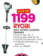 Ryobi 30cc Petrol Garden Trimmer