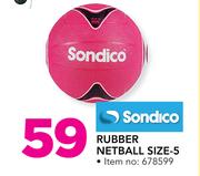 Sondico Rubber Netball Size 5