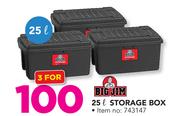 Big Jim 25Ltr Storage Box-For 3