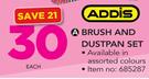 Addis Brush & Dustpan Set-Each