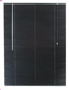 Decorland Ready Made 25MM Aluminium Venetian Blinds Black-600 W x 1000 H mm
