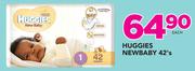 Huggies Newbaby-42's Each