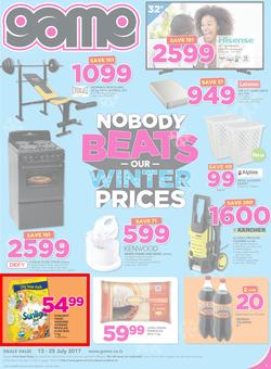 Game Lesotho : Nobody Beats Our Winter Prices (13 July - 25 July 2017), page 1