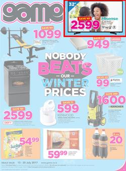 Game Lesotho : Nobody Beats Our Winter Prices (13 July - 25 July 2017), page 1
