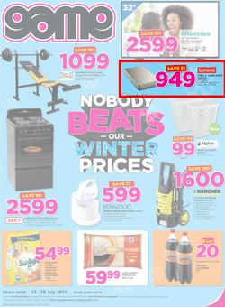 Game Lesotho : Nobody Beats Our Winter Prices (13 July - 25 July 2017), page 1
