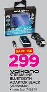 Volkano Streamline Bluetooth Adaptor Black VK-30004-BK