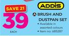 Addis Brush And Dustpan Set-Each
