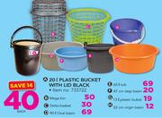 13Ltr Plastic Bucket