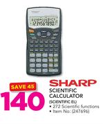 Sharp Scientific Calculator SCIENCTIFIC EL