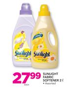 Sunlight Fabric Softener--2Ltr