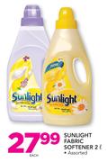 Sunlight Fabric Softener Assorted-2Ltr Each