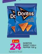 Doritos Sweet Chilli Pepper-2X150gm