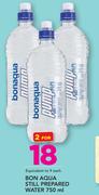 Bon Aqua Still Prepared Water-2x750ml
