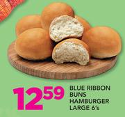 Blue Ribbon Buns Hamburger Large-6's