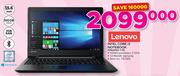 Lenovo 15.6" Intel Core i3 Notebook Ideapad 110