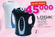 Logik 1.7Ltr Kettle RSH-441668 01-Each