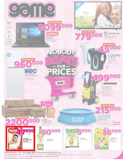 Game Uganda : Nobody Beats Our Prices(13 July - 25 July 2017), page 1