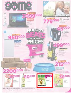 Game Uganda : Nobody Beats Our Prices(13 July - 25 July 2017), page 1