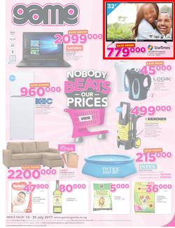 Game Uganda : Nobody Beats Our Prices(13 July - 25 July 2017), page 1