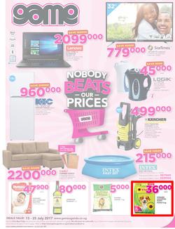 Game Uganda : Nobody Beats Our Prices(13 July - 25 July 2017), page 1