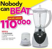 MIKA 1.5Ltr Blender
