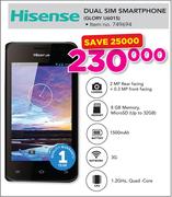 Hisense Dual Sim Smartphone Glory U601S