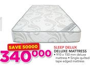 Sleep Delux Deluxe Single Mattress 910x150mm
