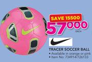 Nike Tracer Soccer Ball-Each