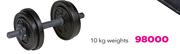 Trojan 10Kg Weights