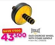 Everlast Duo Exercise Wheel With Foam Handle