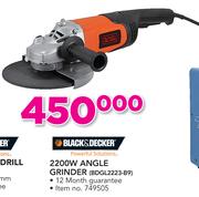 Black & Decker 2200W Angle Grinder BDGL2223-B9