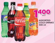 Assorted Cold Drinks-500ml Each