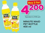 Minute Maid Pet Bottle-2x400ml