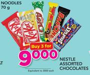 Nestle Assorted Chocolates-For 3