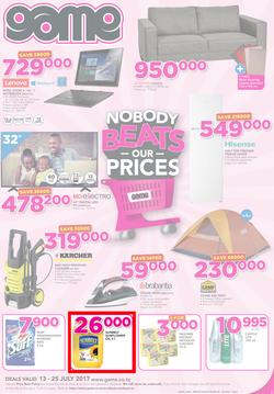 Game Tanzania : Nobody Beats Our Prices(13 July - 25 July 2017), page 1