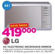 LG 44Ltr Electronic Microwave Mirror