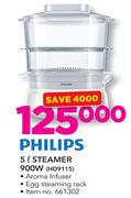 Philips 5Ltr Steamer 900W HD9115