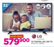 LG 32" Digital HD LED TV