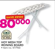 House Of York Hoy Mesh Top Ironing Board