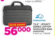 Kingsons 15.6" Legacy Series Laptop Shoulder Bag K8982W-BK