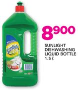 Sunlight Dishwashing Liquid Bottle-1.5Ltr