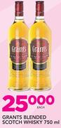 Grants Blended Scotch Whisky-750ml Each