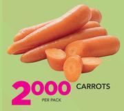 Carrots-Per Pack